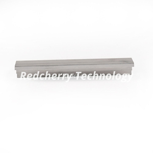 Rail d'extrusion d'aluminium rectangulaire fendu