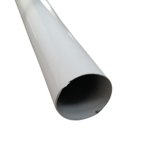 Wit gespoten geanodiseerde aluminium buis voor interieurdecoratie