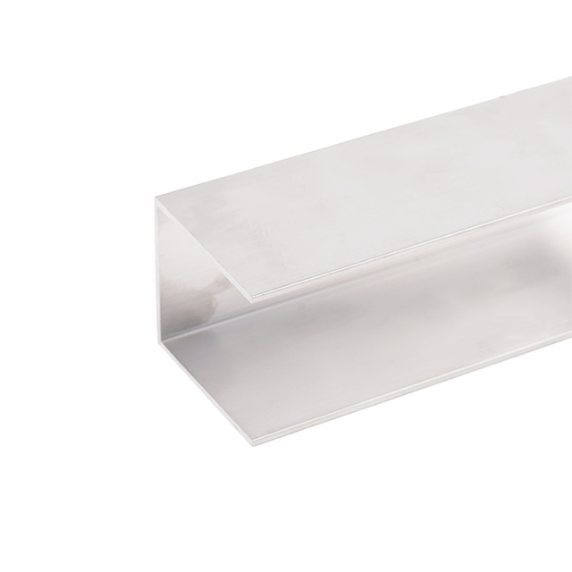 Rainure en aluminium