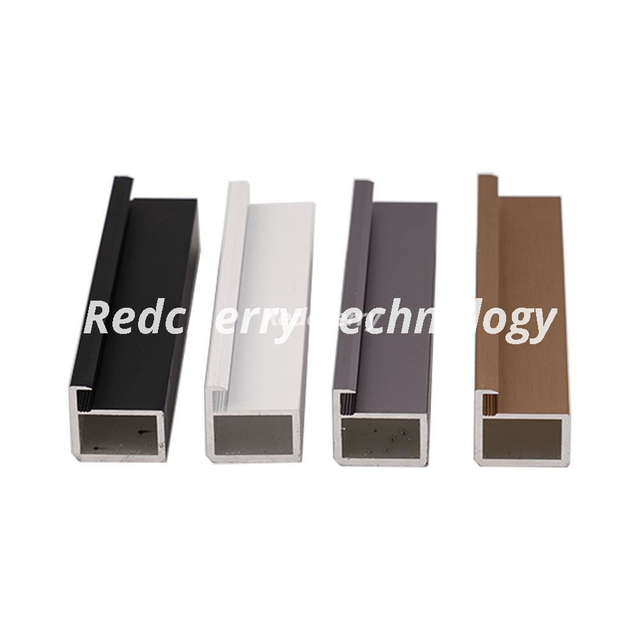 Perfiles de extrusi&oacute;n de marcos de puertas y ventanas de aluminio