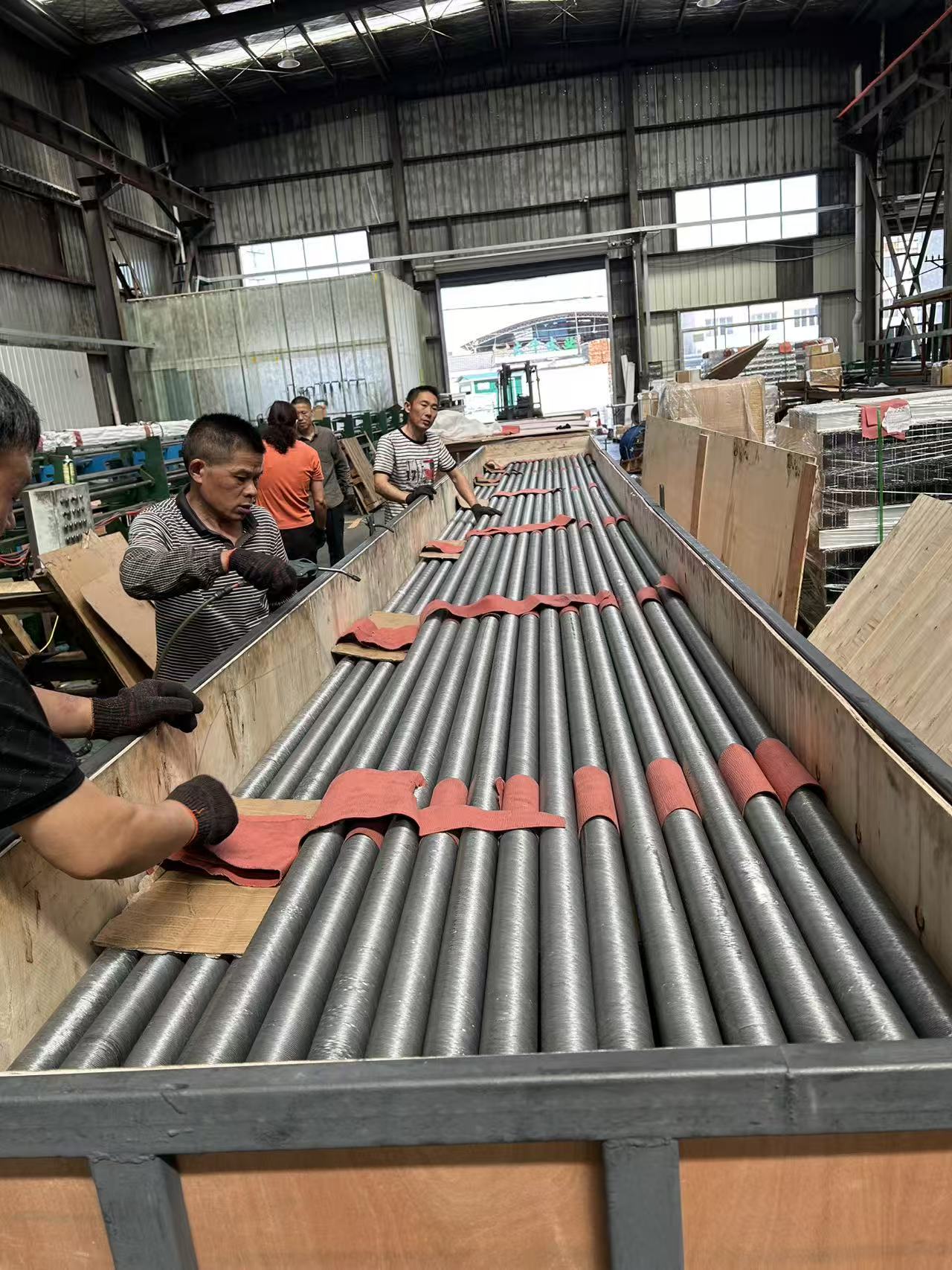 Exportaci&oacute;n de tubos con aletas de aluminio a Sudam&eacute;rica: una historia de &eacute;xito de todo el proceso, desde la consulta hasta el env&iacute;o