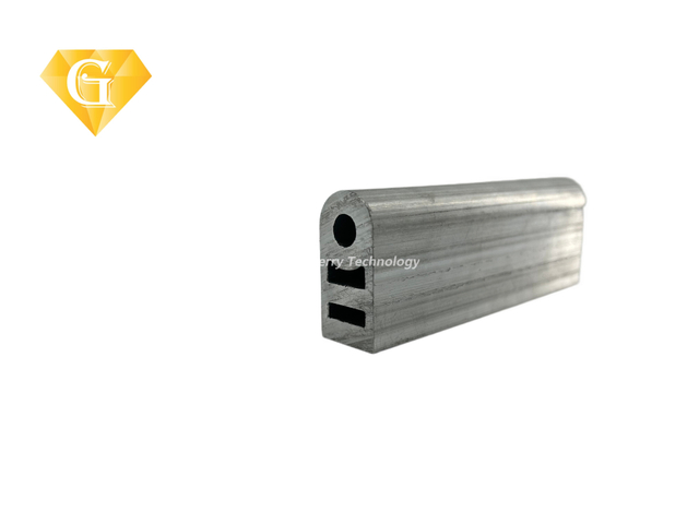 Soporte de conexi&oacute;n de aluminio mecanizado CNC con extremo de arco personalizado